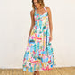 Dress Forum Long Summer Halter Neck Midi Dress