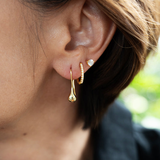 Droplet Hook Earrings