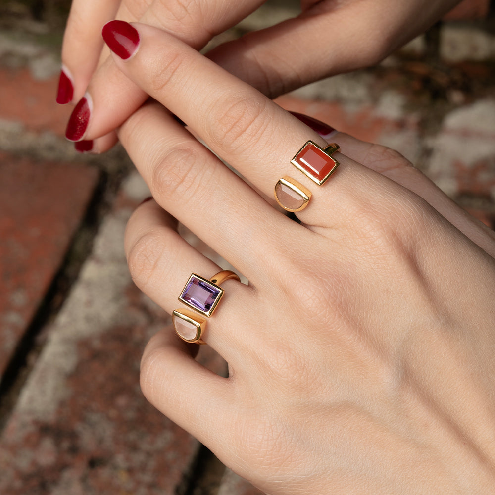 Gem Duet Ring