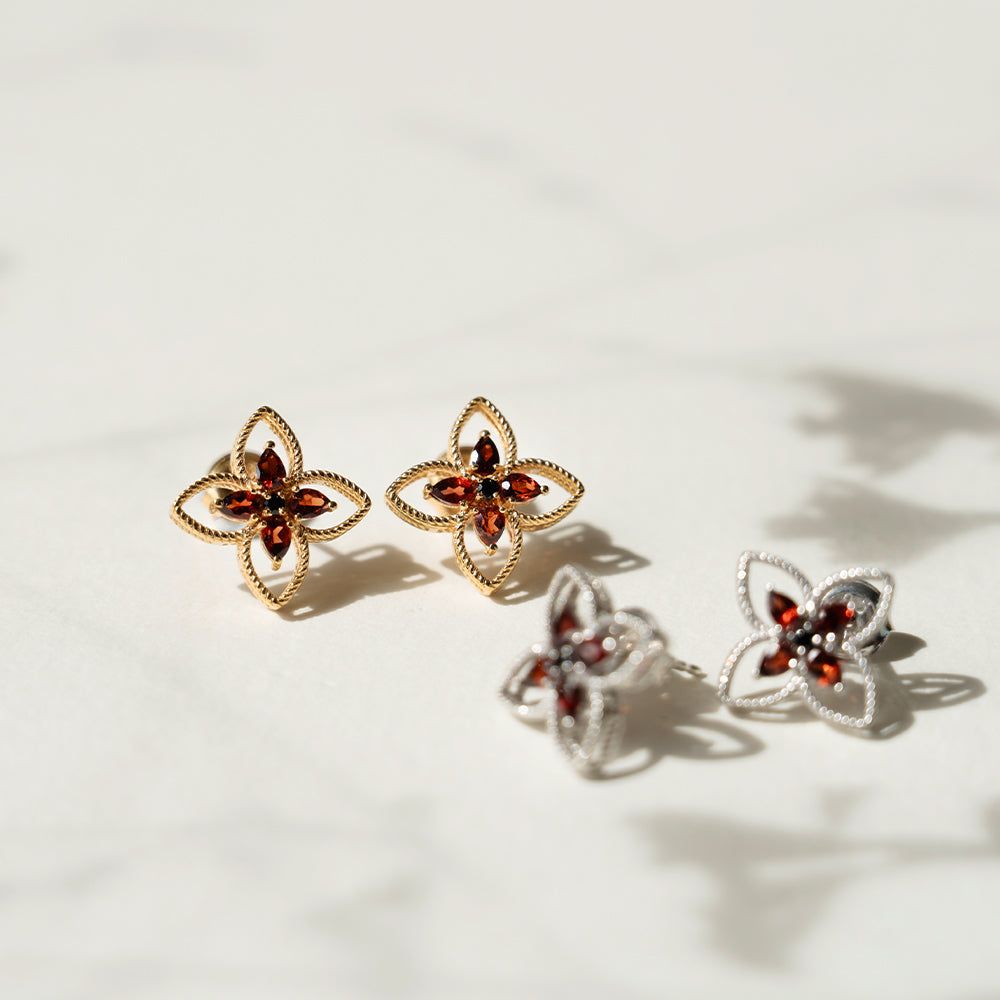 Ember Bloom Studs
