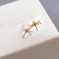 Diamond Dragonfly Studs