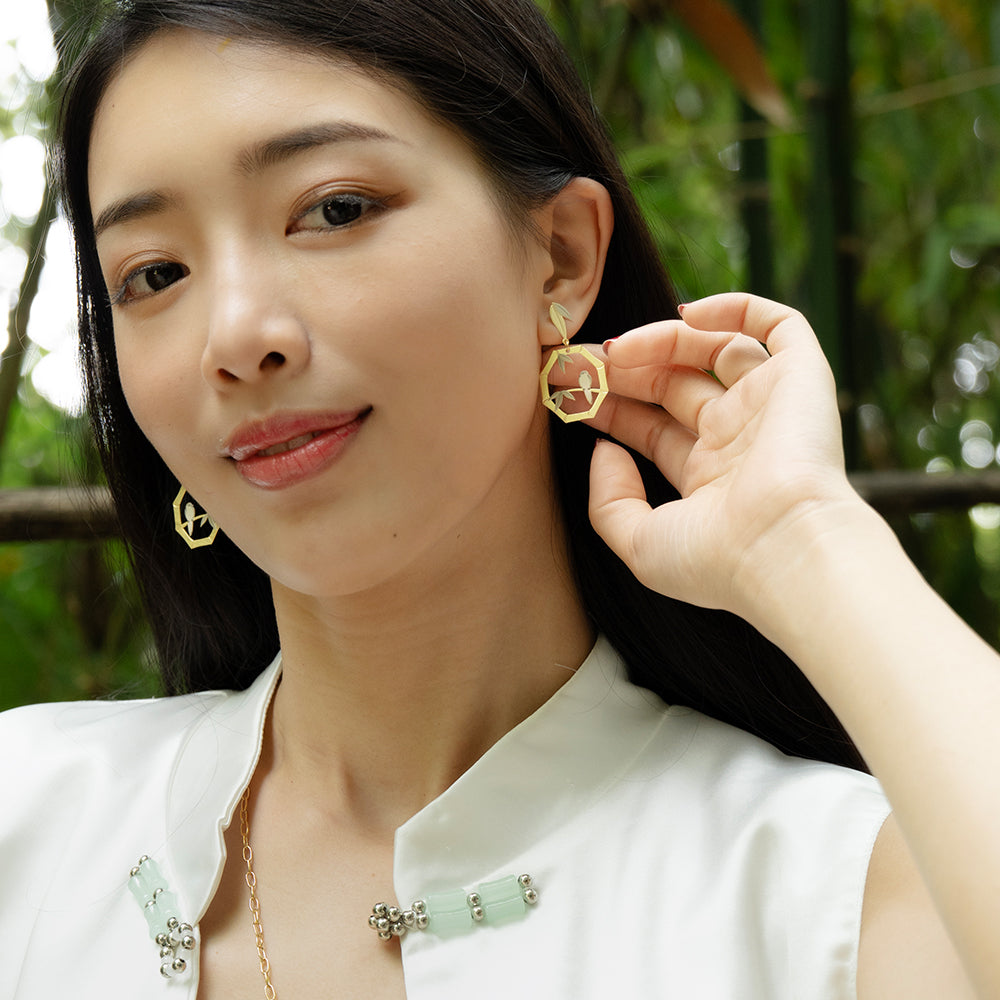 Bamboo Earrings