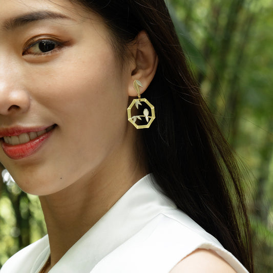 Bamboo Earrings