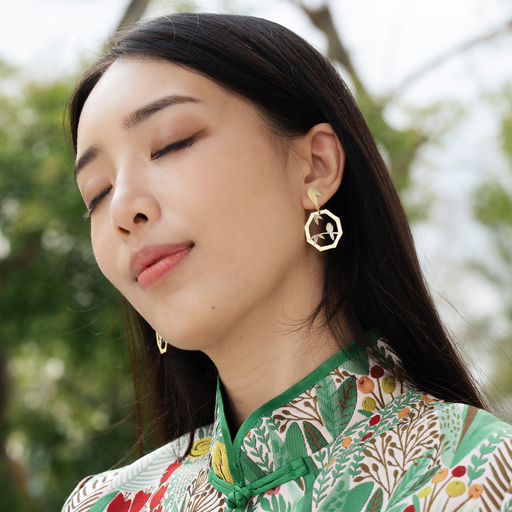 Bamboo Earrings