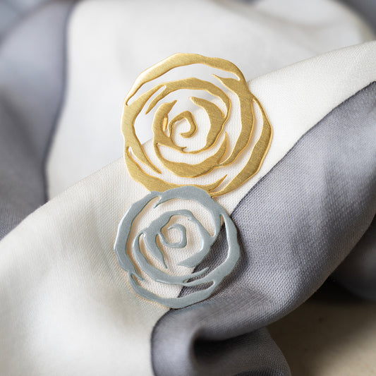 Rose Brooch