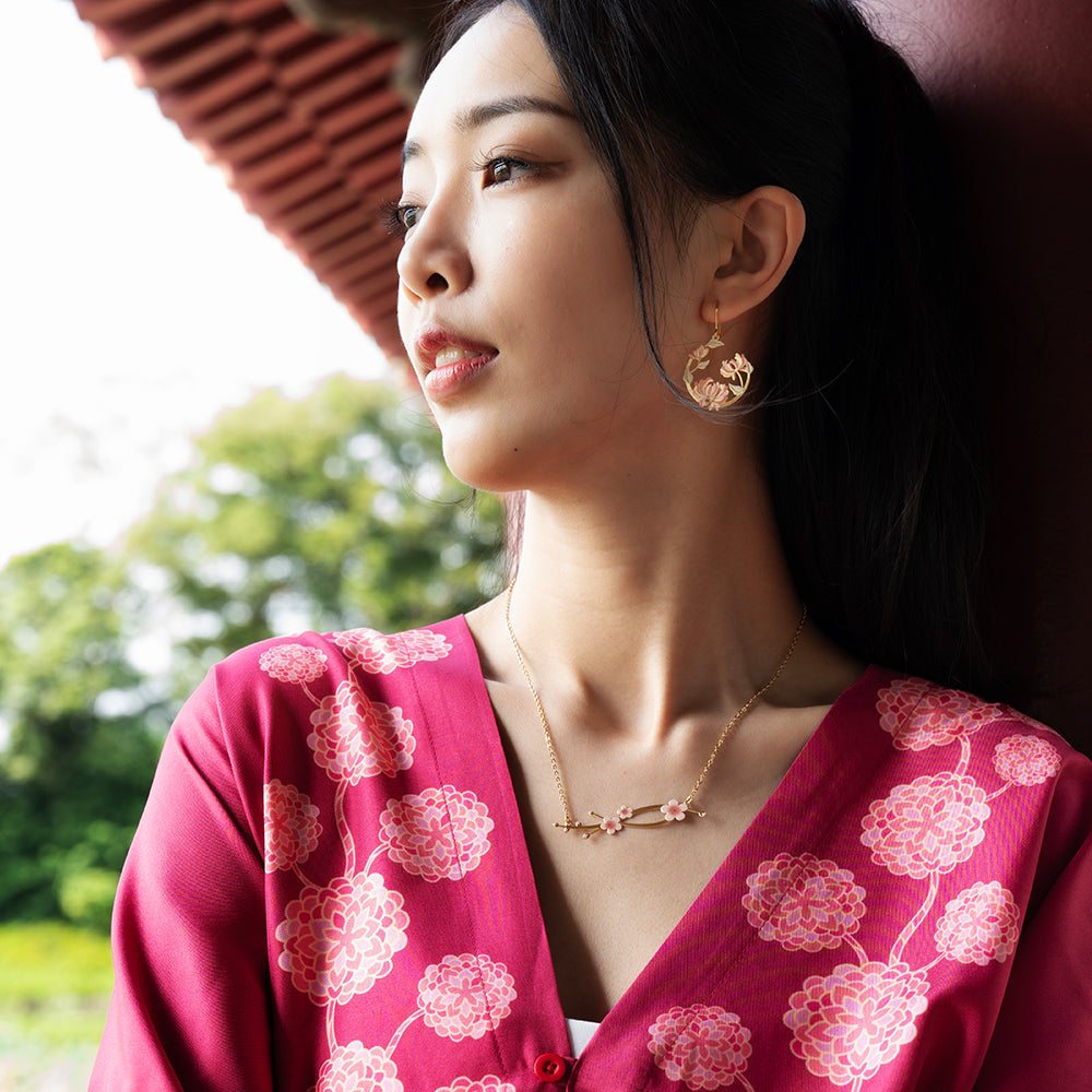 Chrysanthemum Season Earrings