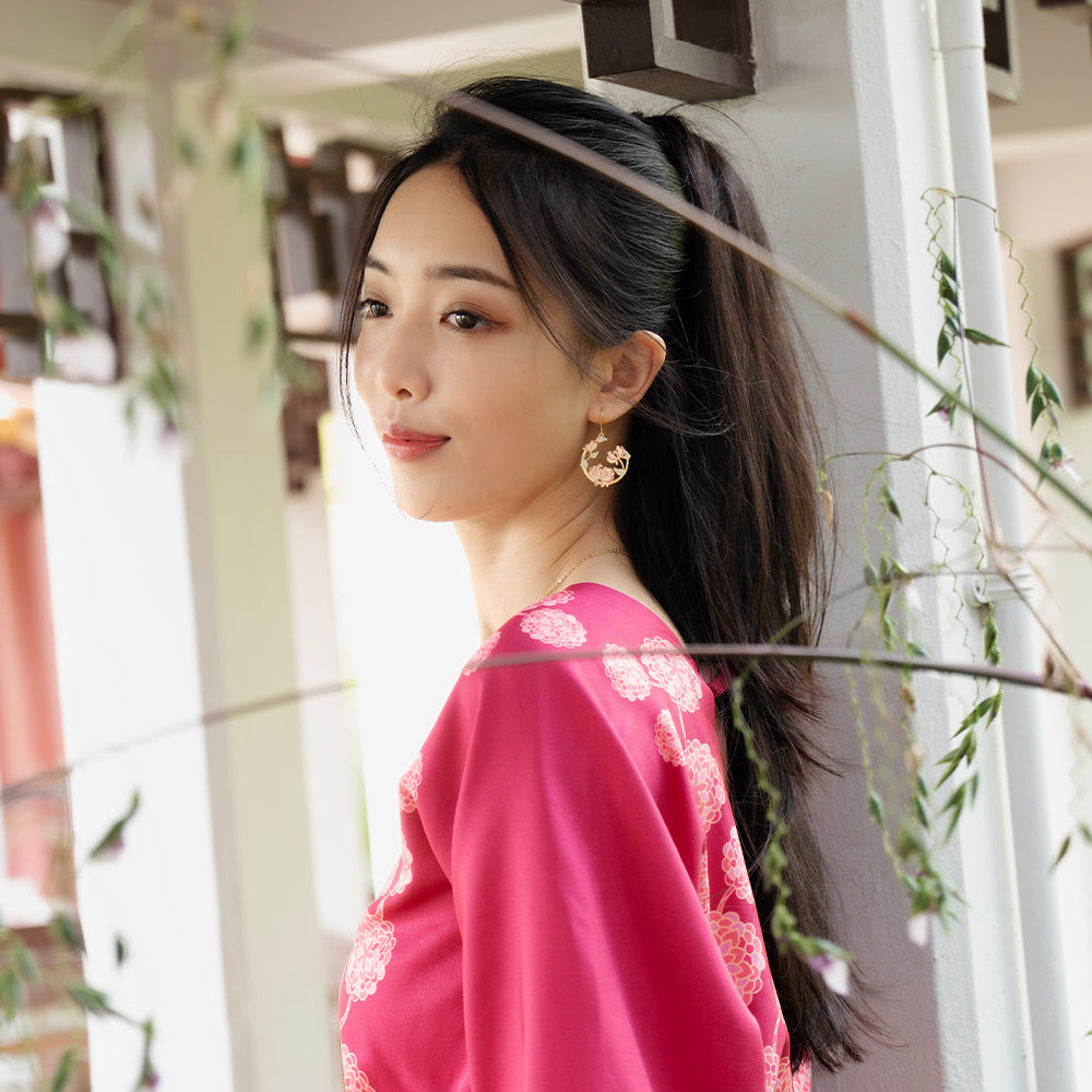 Chrysanthemum Season Earrings