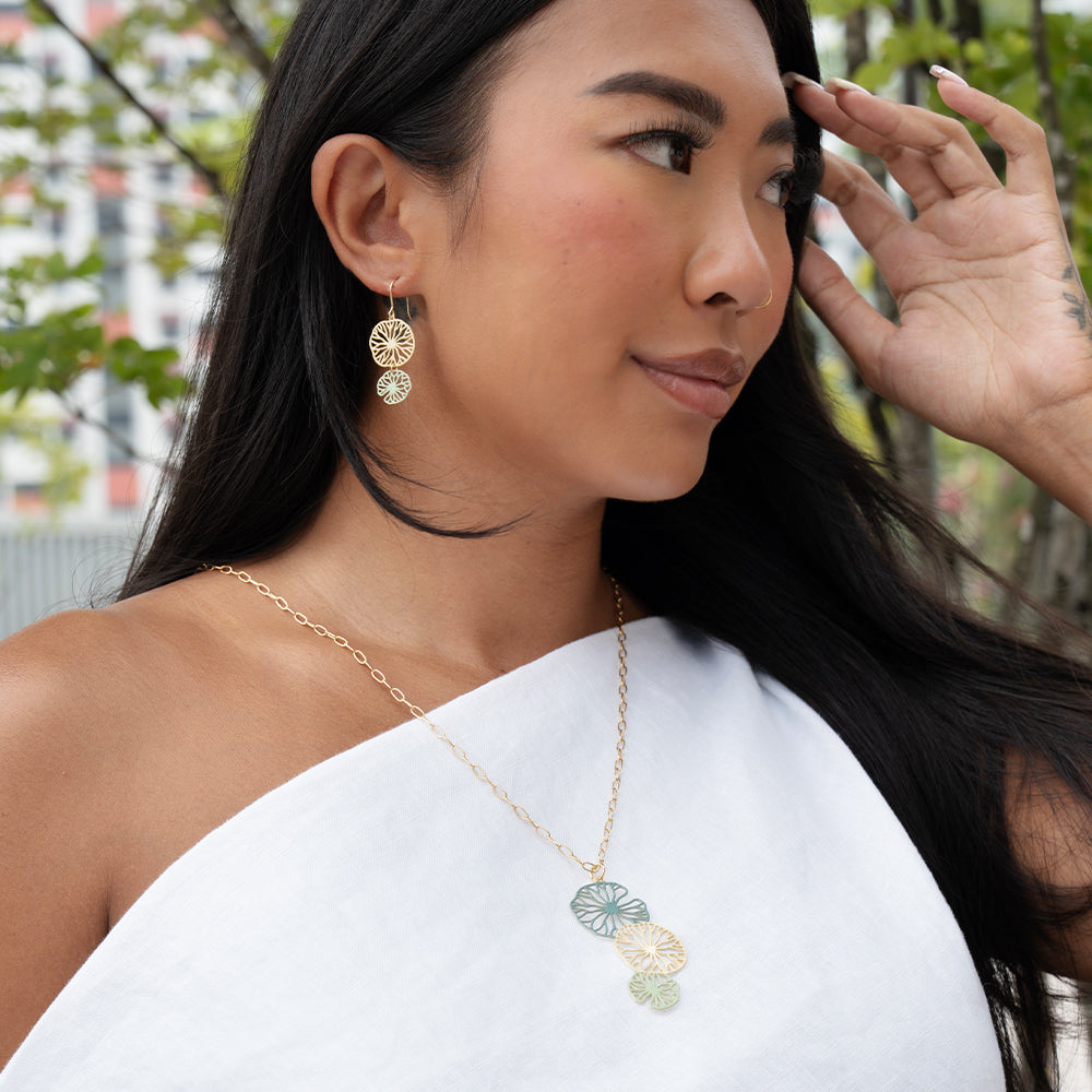 Lily Pad Necklace