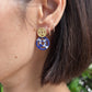 Double Coin Earrings