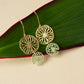 Double Lily Pad Earrings