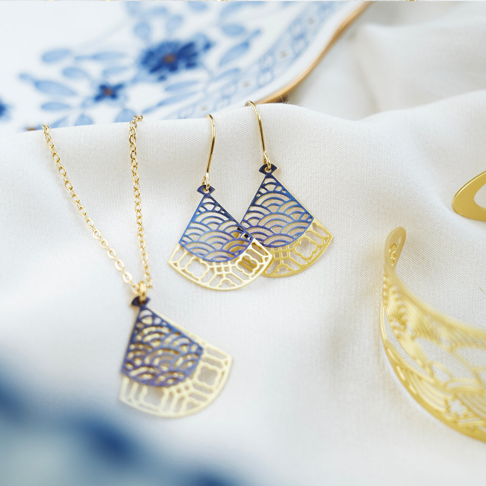 Fan Earrings