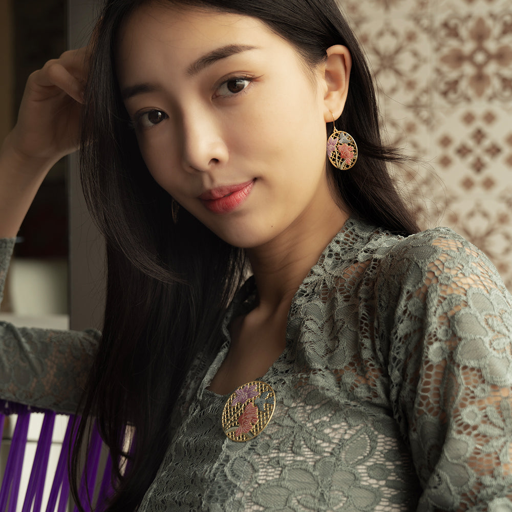 Peranakan Brooch
