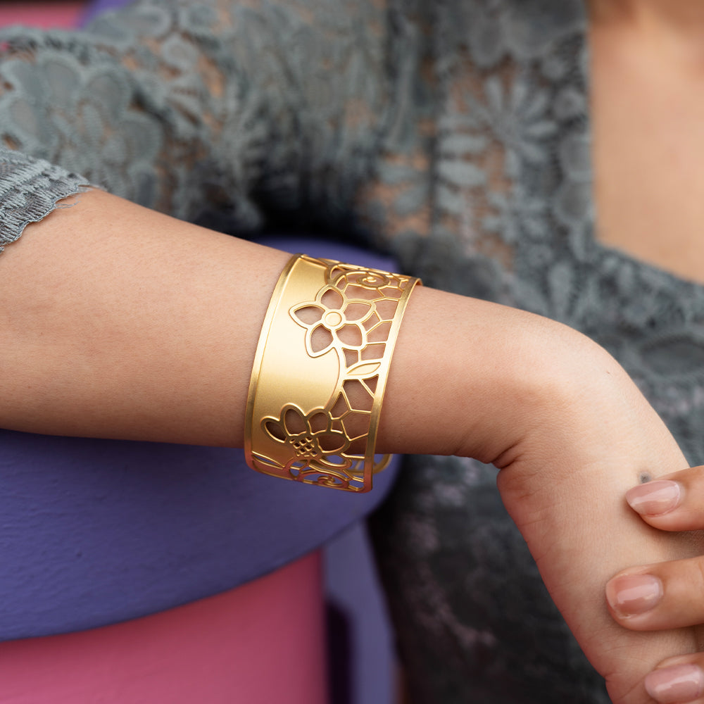 Lace Cuff Bracelet
