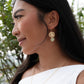 Double Lily Pad Earrings