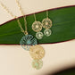Double Lily Pad Earrings