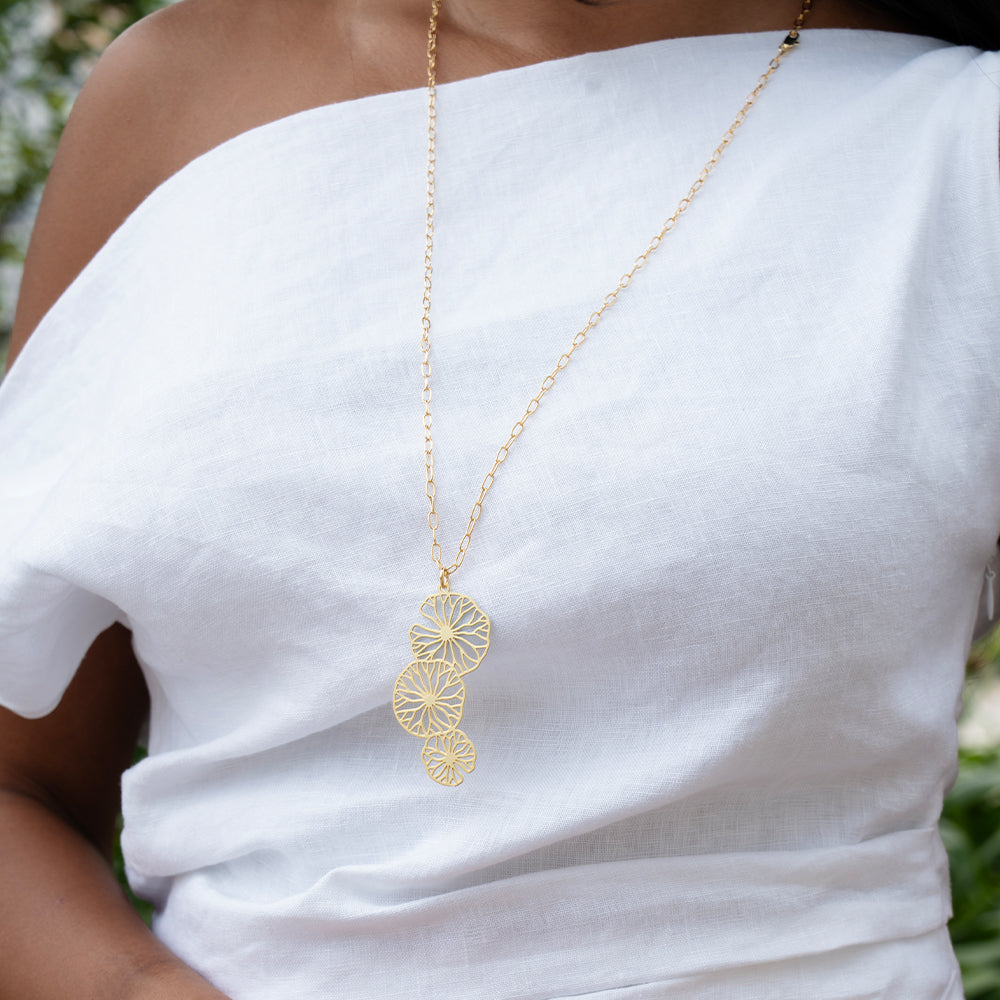 Lily Pad Necklace