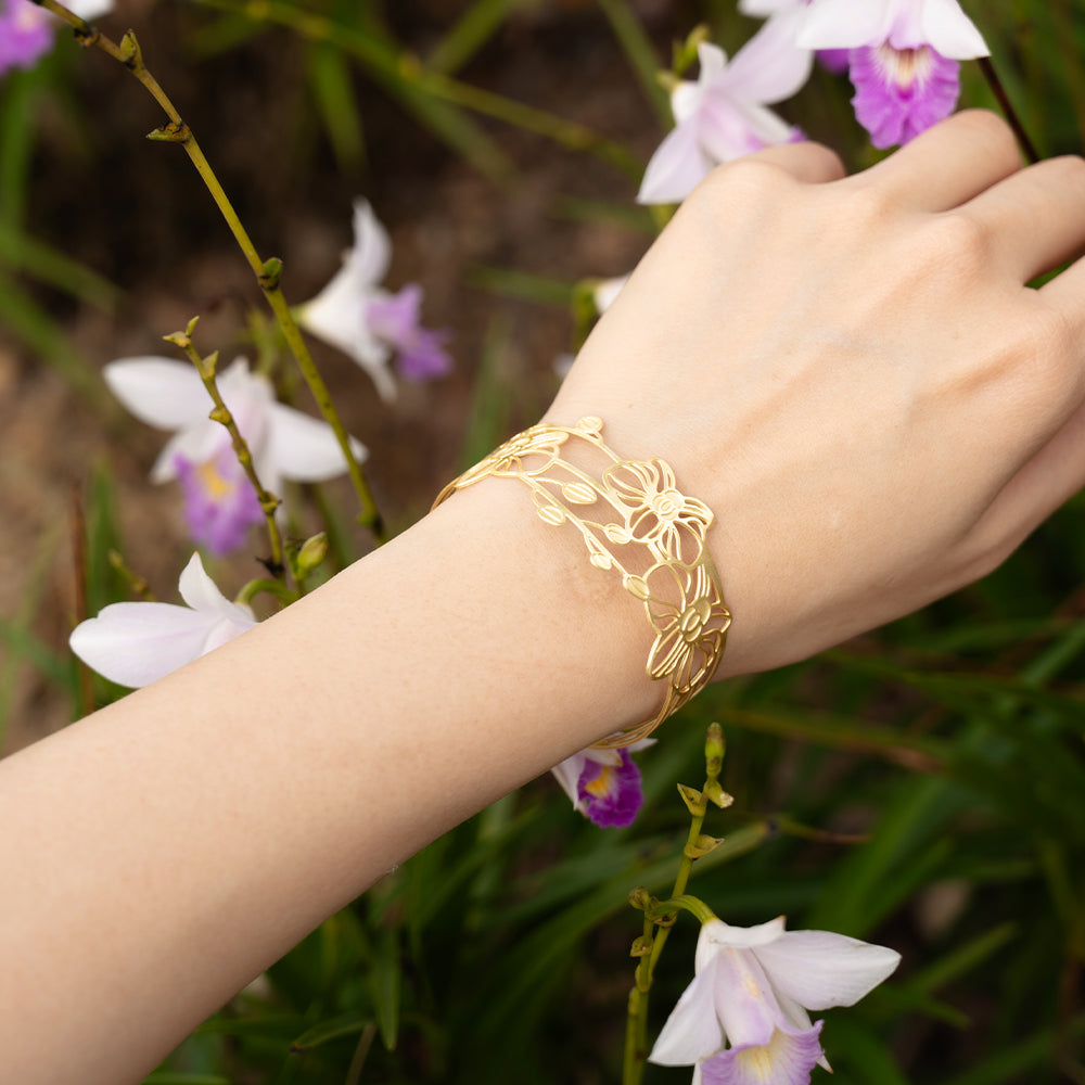 Orchid Cuff