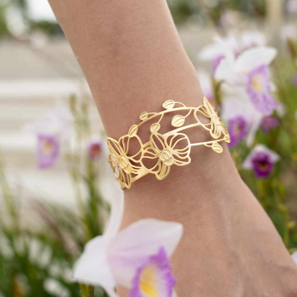 Orchid Cuff