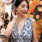 Half Moon Porcelain Necklace