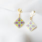 Peranakan Tile Earrings