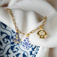 Porcelain Vase Charm Bracelet