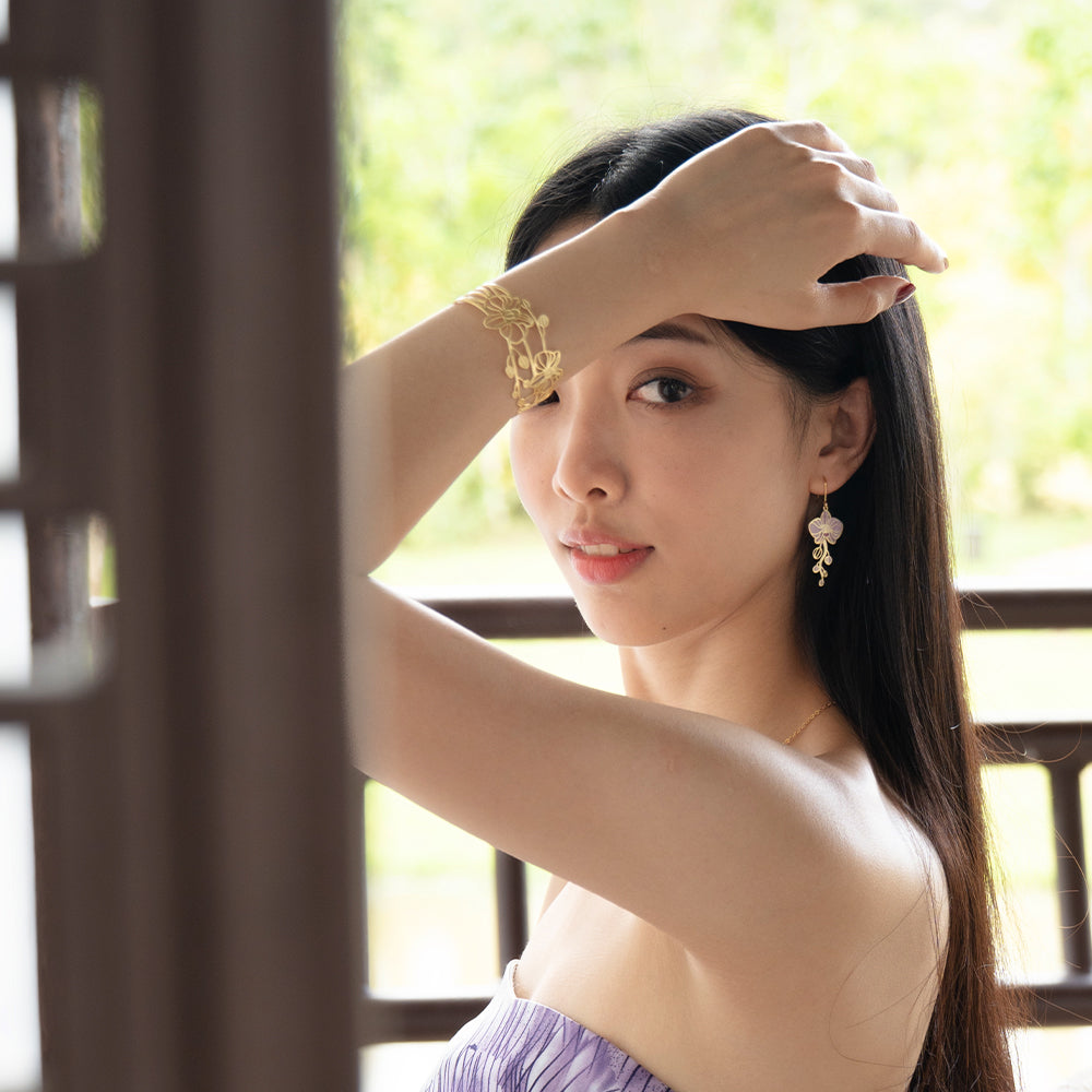 Orchid Cuff