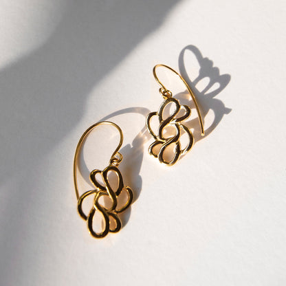 Swirl Blossom Earrings