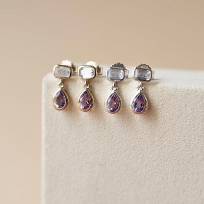 Lavender Light Earrings