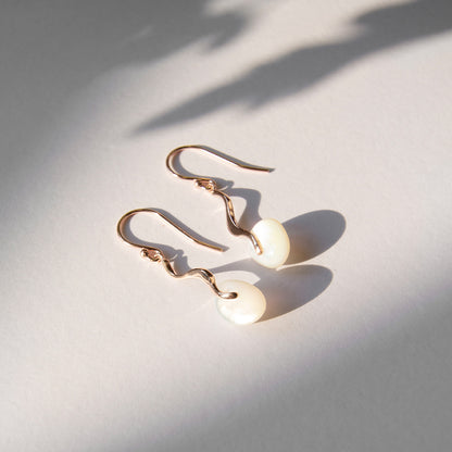 Fluid Pearl Earrings