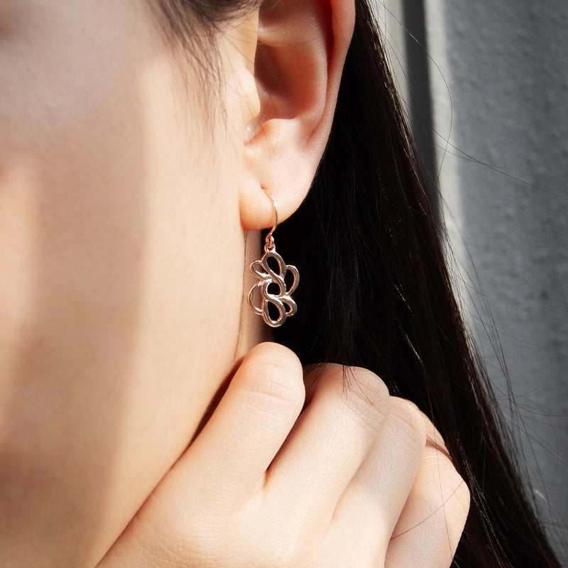 Swirl Blossom Earrings