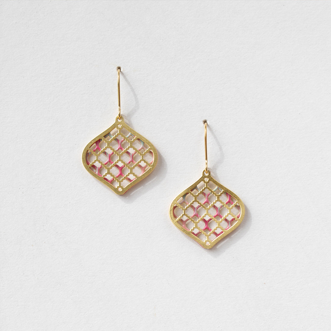 Woven Leaves Earrings