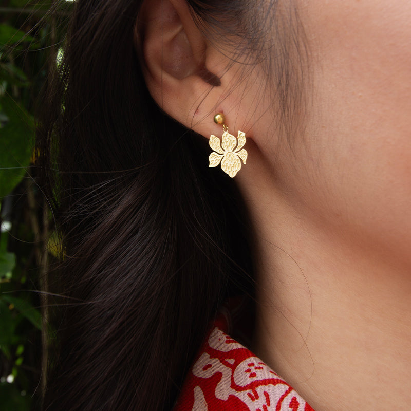 Orchid Surprise Earrings