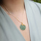 (PRE-ORDER) Garden Jade Pendant with Diamonds and Rubies