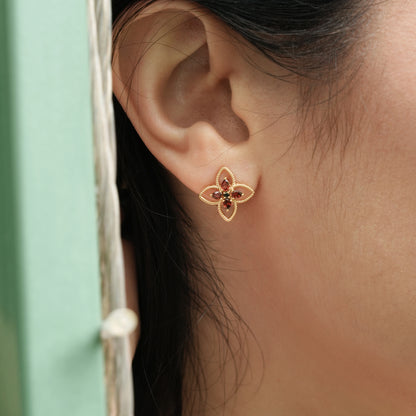 Ember Bloom Studs
