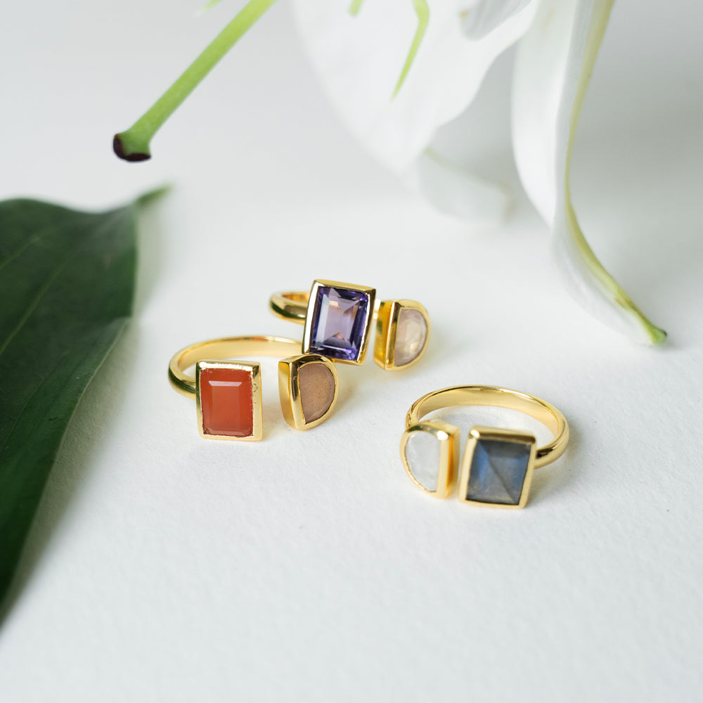 Gem Duet Ring