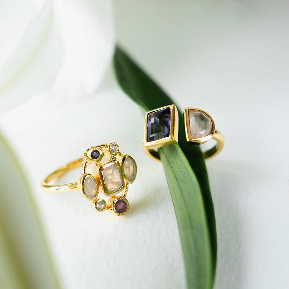 Gem Duet Ring