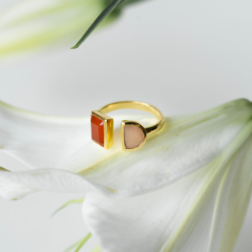 Gem Duet Ring
