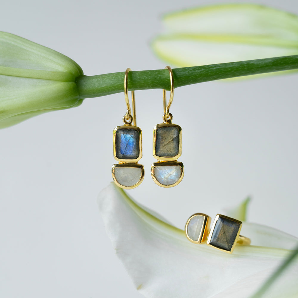 Gem Duet Earrings