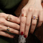 Gem Duet Ring