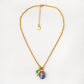 Velatti Petite Gems & Charm Necklace