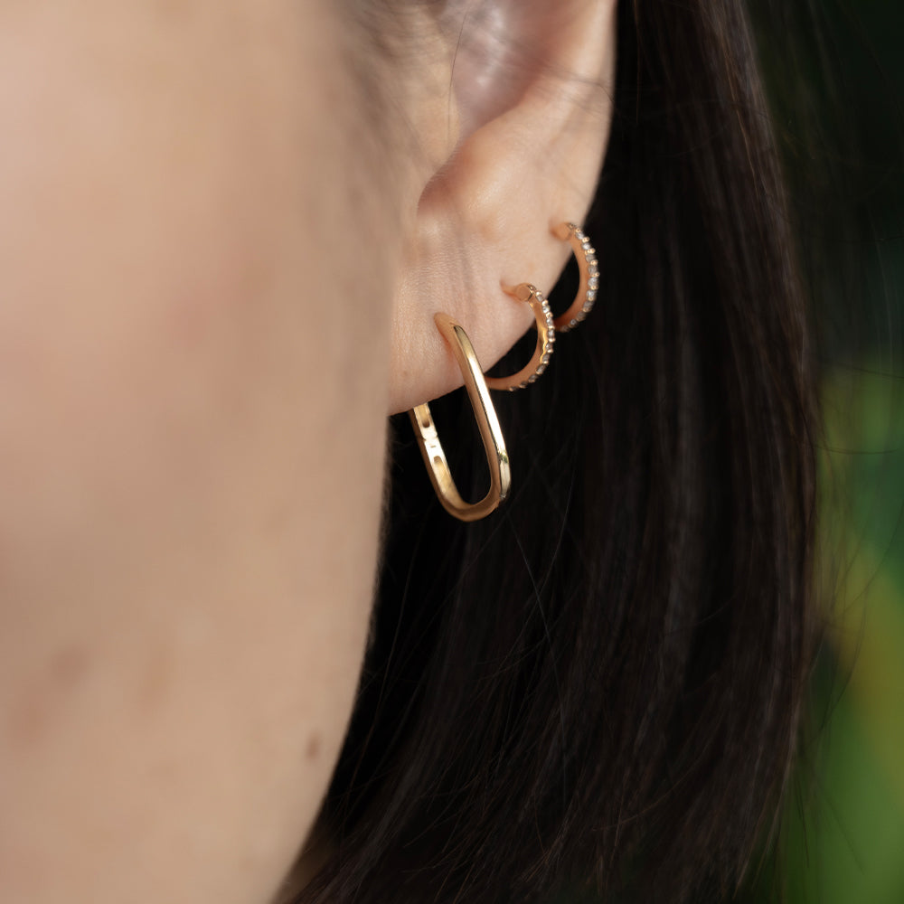 Jade Convertible Hoops