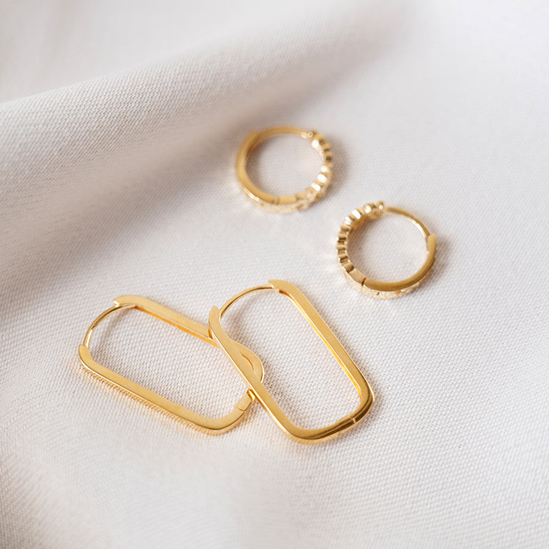 Paperclip Hoops
