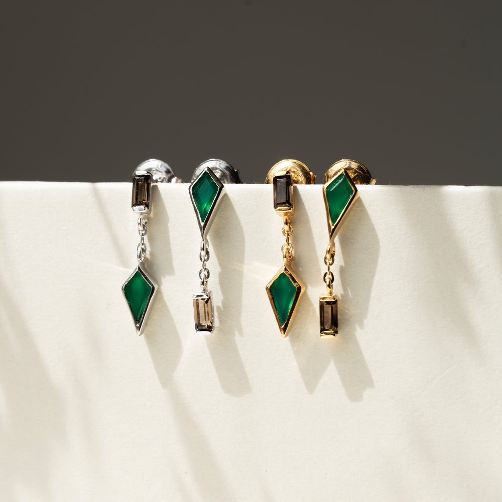 Verdant Edge Earrings