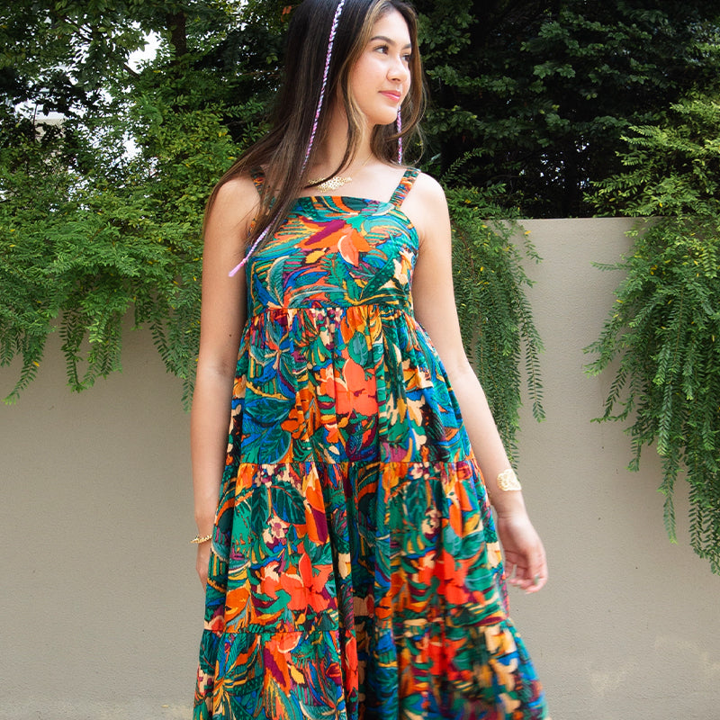 Dress Forum Tropical Fiesta Sleeveless Dress