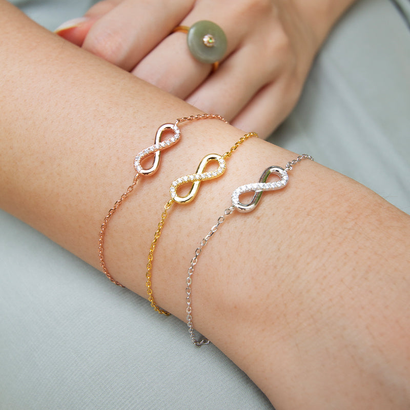 Infinity Bling Bracelet