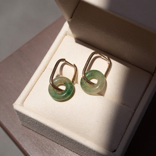 Jade Convertible Hoops