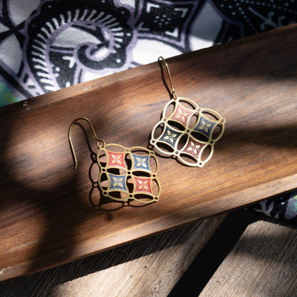 Kawung Earrings