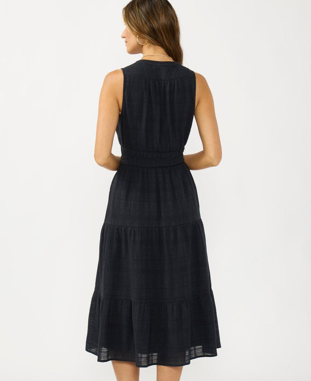 Lovestitch Malaya Midi Dress - Black