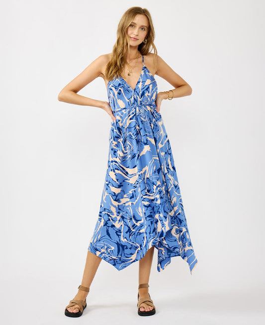 Lovestitch Clear Skies Halter Dress