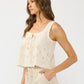 Lovestitch Amelia Eyelet Tank Top